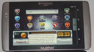 Обзор на таблет Prestigio MultiPad PMP7070C