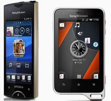 Sony Ericsson представи два Xperia Android смартфона