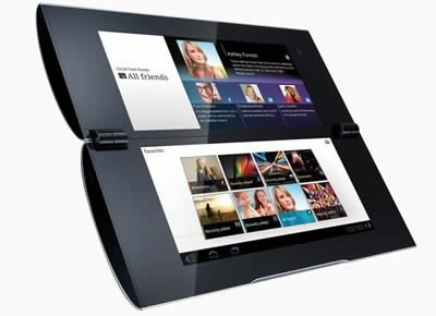 Два екрана в един таблет - Sony Tablet P