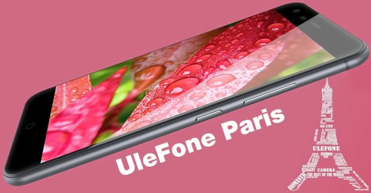 Ulefone Paris - изтънчен и компактен смартфон с 5-инчов екран