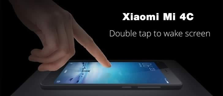 Xiaomi Mi4C Double Tap