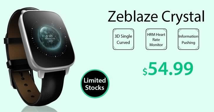 Zeblaze Crystal smart watch