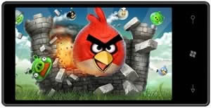 Angry Birds за Windows Phone 7 на 6-ти април