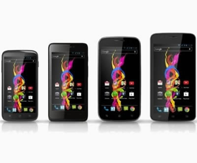 Archos пуска 4 нови бюджетни Titanium смартфона на цена от 100 до 160 евро