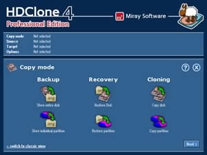 HDClone Free Edition, версия 4.0.4a