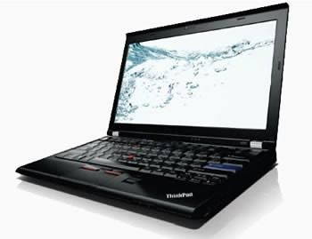 Sandy Bridge лаптопът Lenovo ThinkPad X220 предлага 24 часа автономна работа