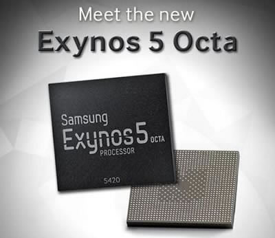 Новият мобилен процесор Samsung Exynos 5420 ще е с 20% по-бърз от предшественика си в изчисленията и двойно по-бърз в 3D режим