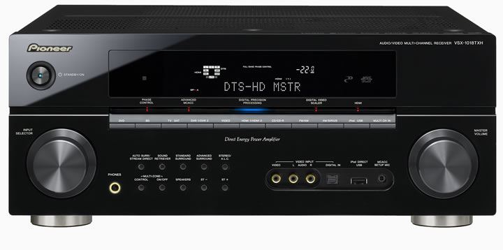 AV Receiver - front