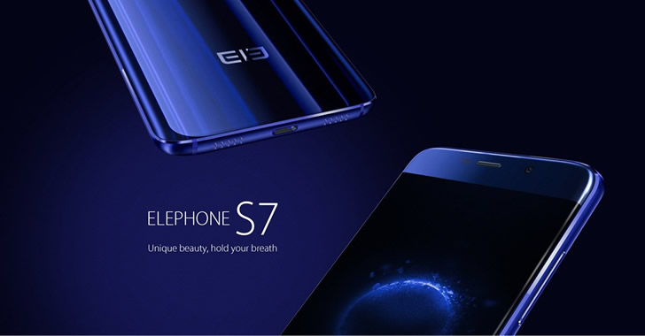 Elephone S7 blue