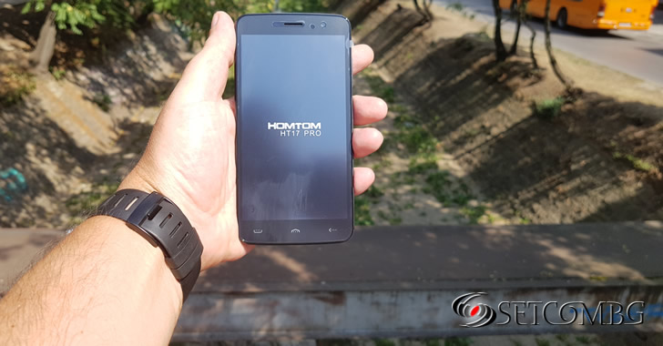 Homtom HT17 Pro front