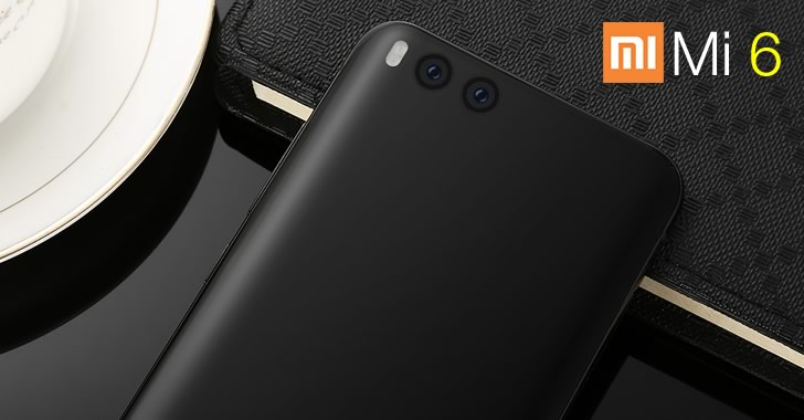 Xiaomi Mi6 black back