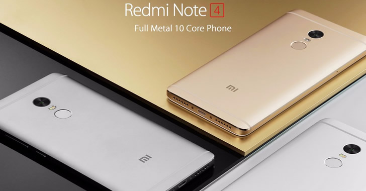Xiaomi RedMi Note 4 colors
