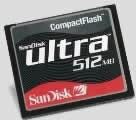 Ultra CompactFlash от Sandisk