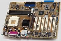 Дъно от ASUS с VIA KT400 - есента