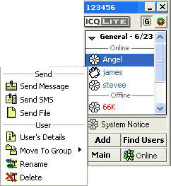 ICQ Lite Alpha Build #1019