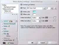 ICQ Plus, версия 3.1 - придайте различен вид на вашето ICQ...