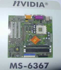 Дънна платка MSI MS-6367: NVIDIA Crush!
