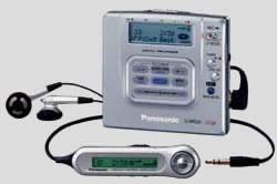 MD рекордер Panasonic SJ-MR220. 100 часa с една АА батерия.