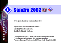 SiSoftware Sandra 2002 - 2002.1.8.59 е на нашето FTP....