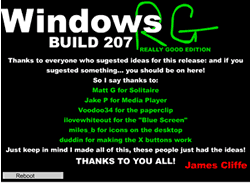 Демо версия на новия Windows RG build 207...